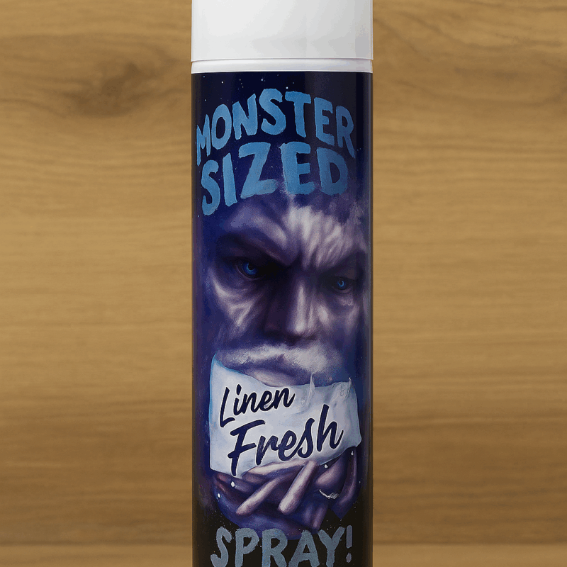 Monster Sized Odour Spray Linen Fresh