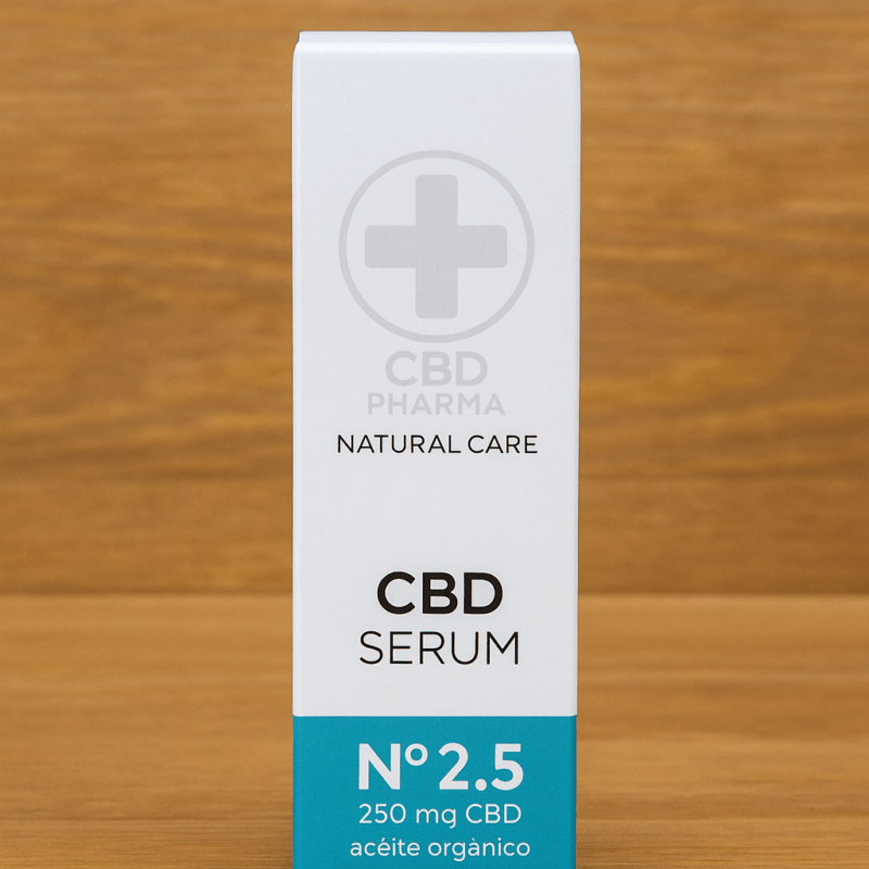 CBD Serum Nº 2.5 – 250 mg con aceite orgánico