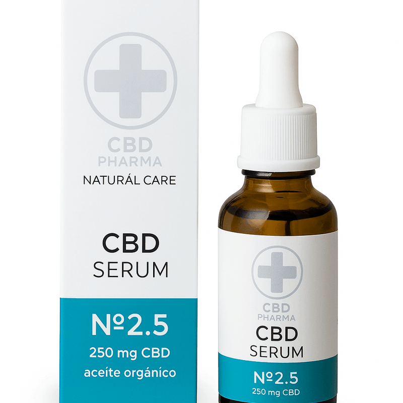 CBD Serum Nº 2.5 – 250 mg con aceite orgánico